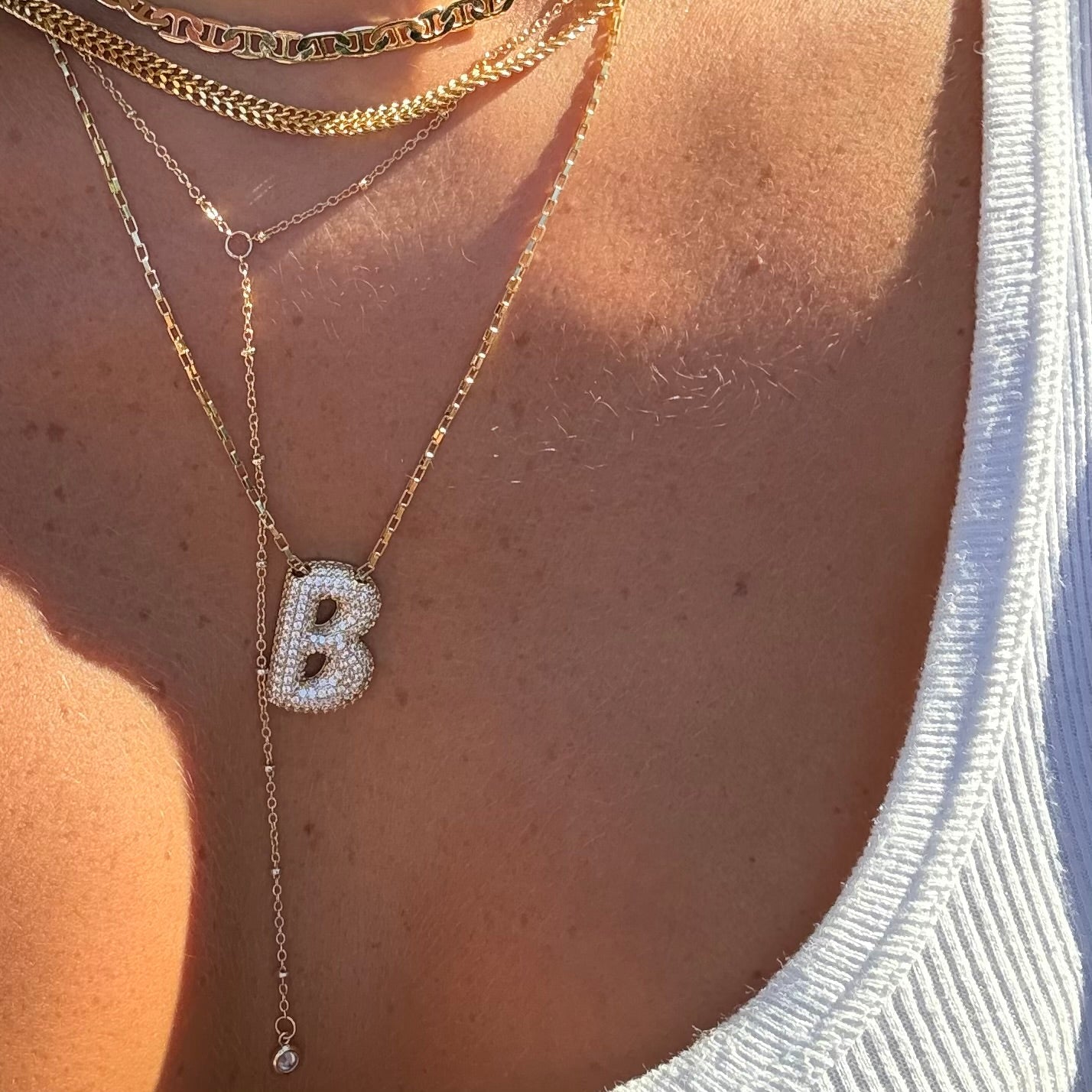 Dazzling Lariat Necklace