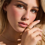 Crystal Twist Dome Ring