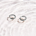 Smooth Curve Hoop Earrings