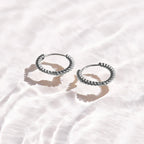 Chunky Twist Hoop Earrings