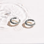 Crystal Pave Statement Hoops