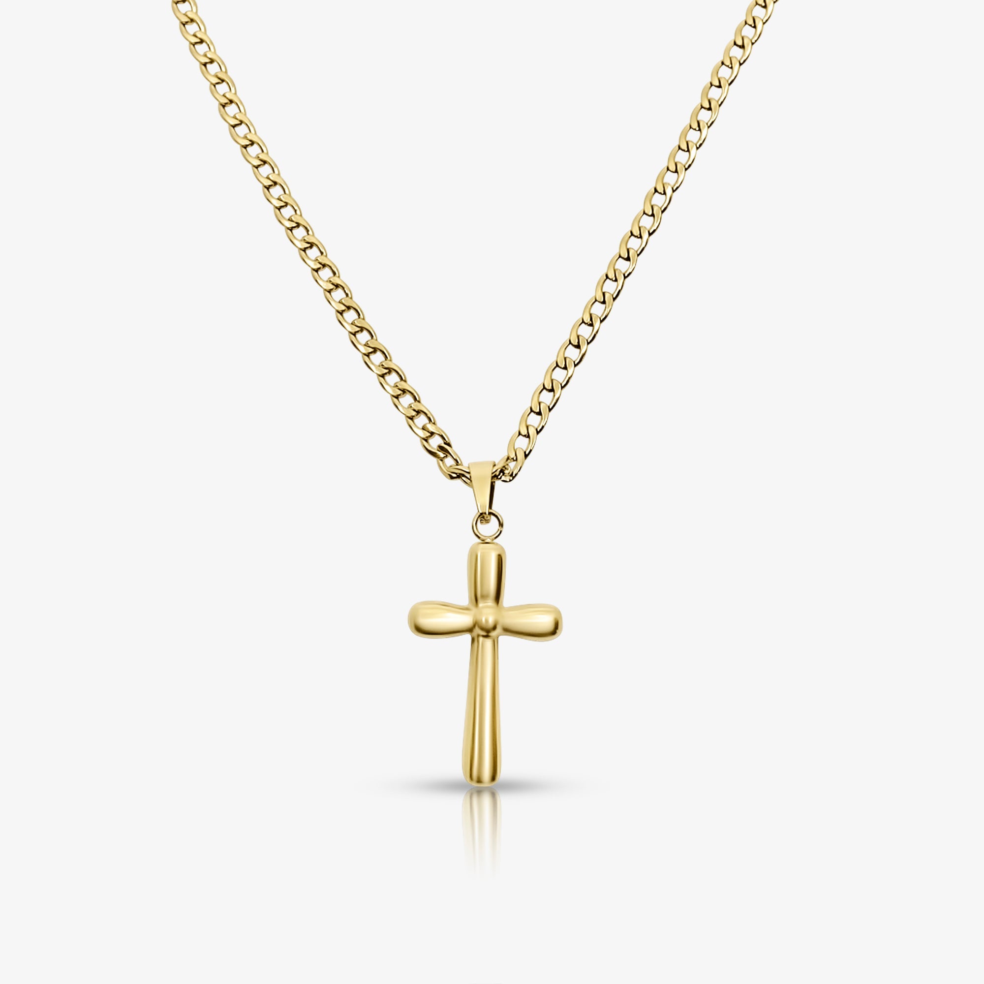 Pure and Simple Cross Necklace