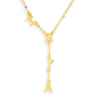 Custom/Personalized Name Drop Lariat Necklace