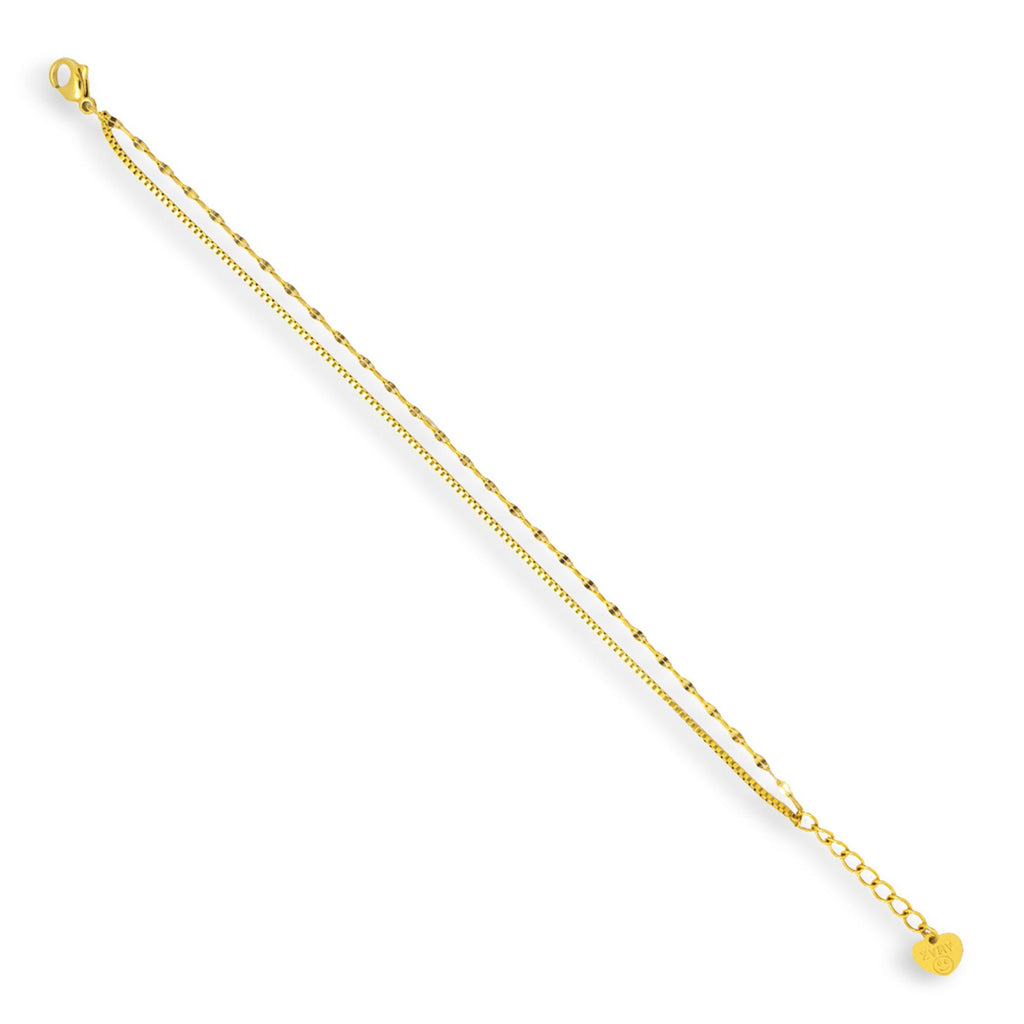 Duo Chain Bracelet - EVRYJEWELS