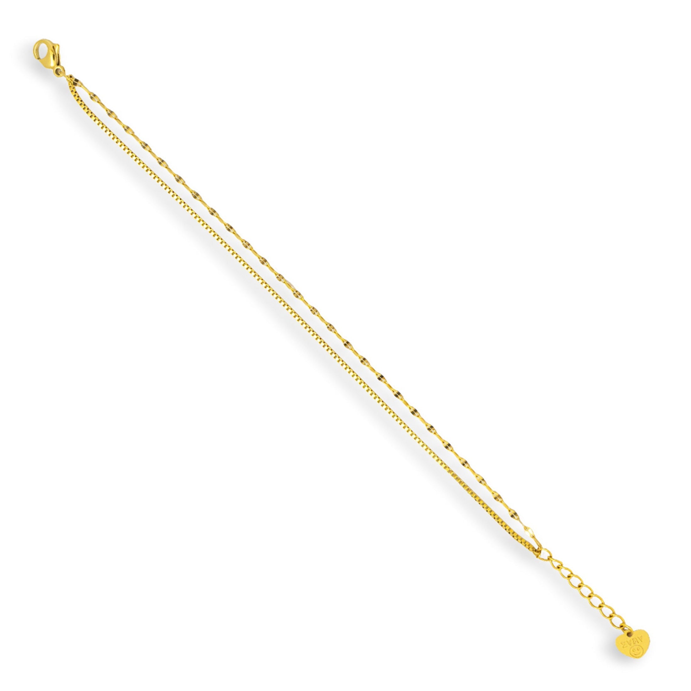 Duo Chain Bracelet - EVRYJEWELS
