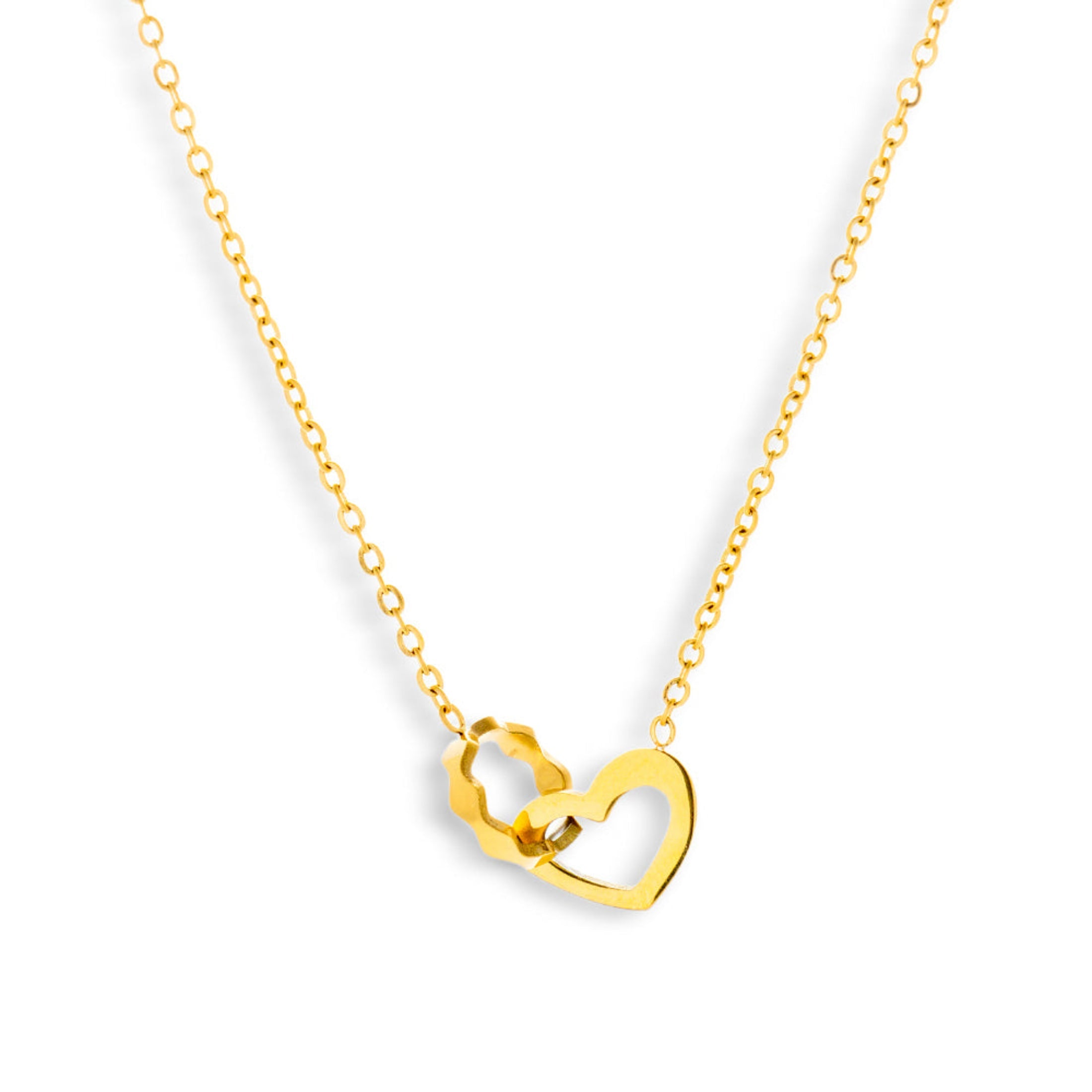 Linked Heart Necklace - EVRYJEWELS