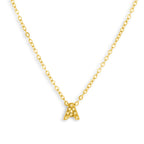 Crystal Initial Necklace