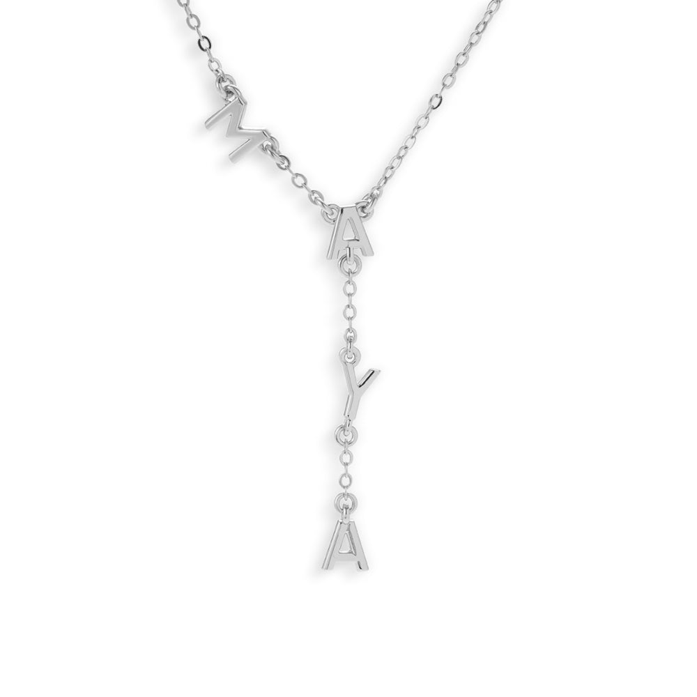 Custom/Personalized Name Drop Necklace - EVRYJEWELS