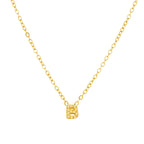 Crystal Initial Necklace