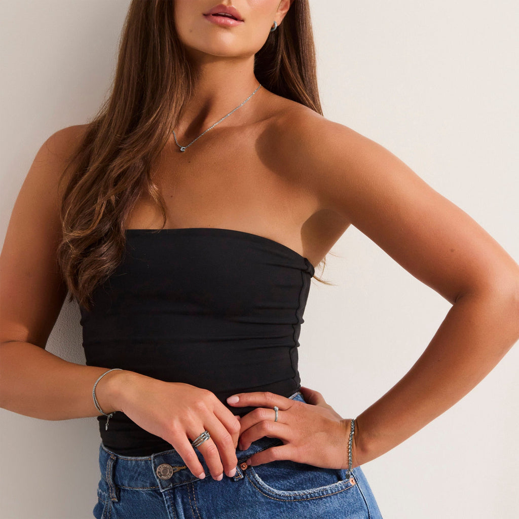 Crystal Initial Necklace