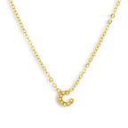 Crystal Initial Necklace