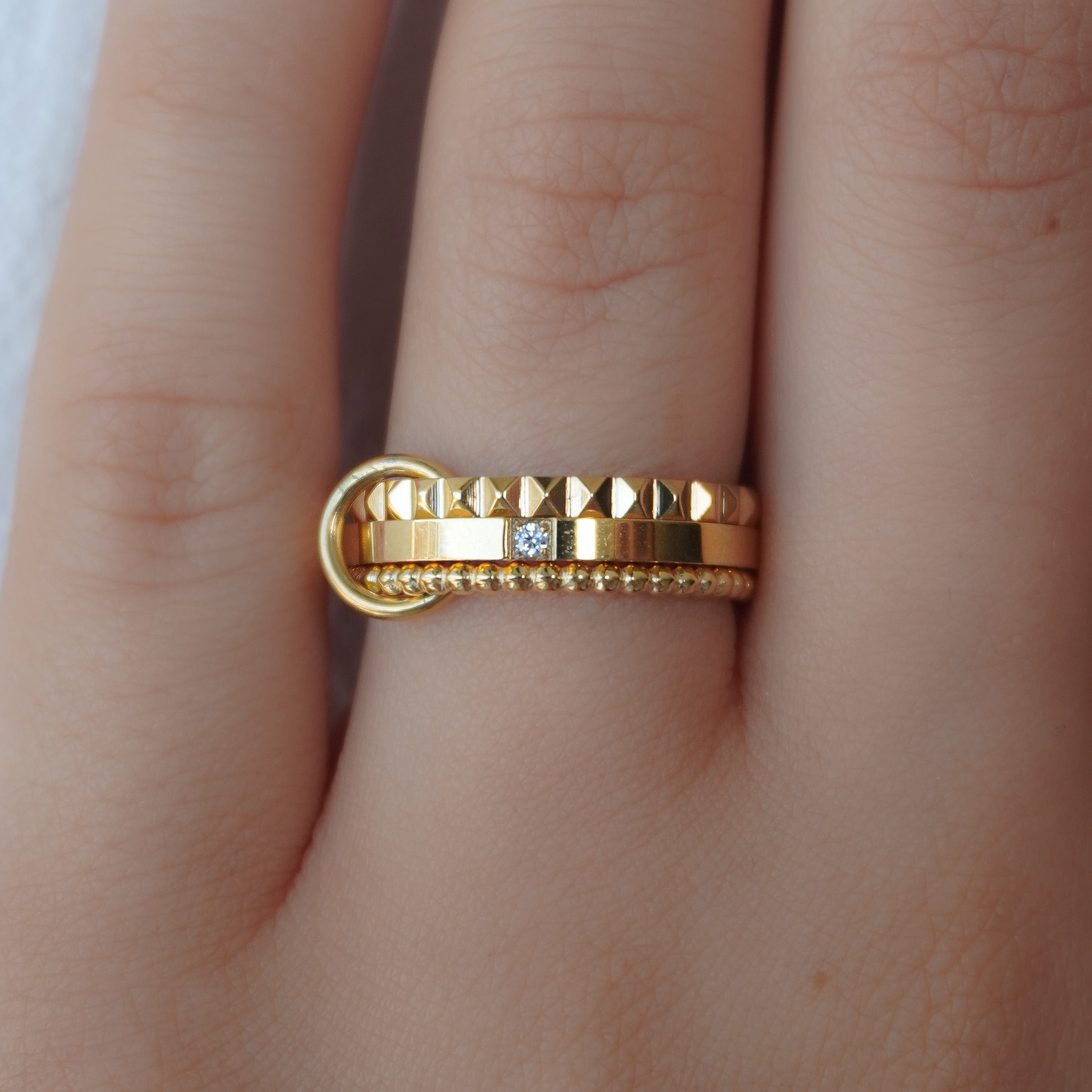 She's a Diva Stacked Ring (GIFTING) - EVRYJEWELS
