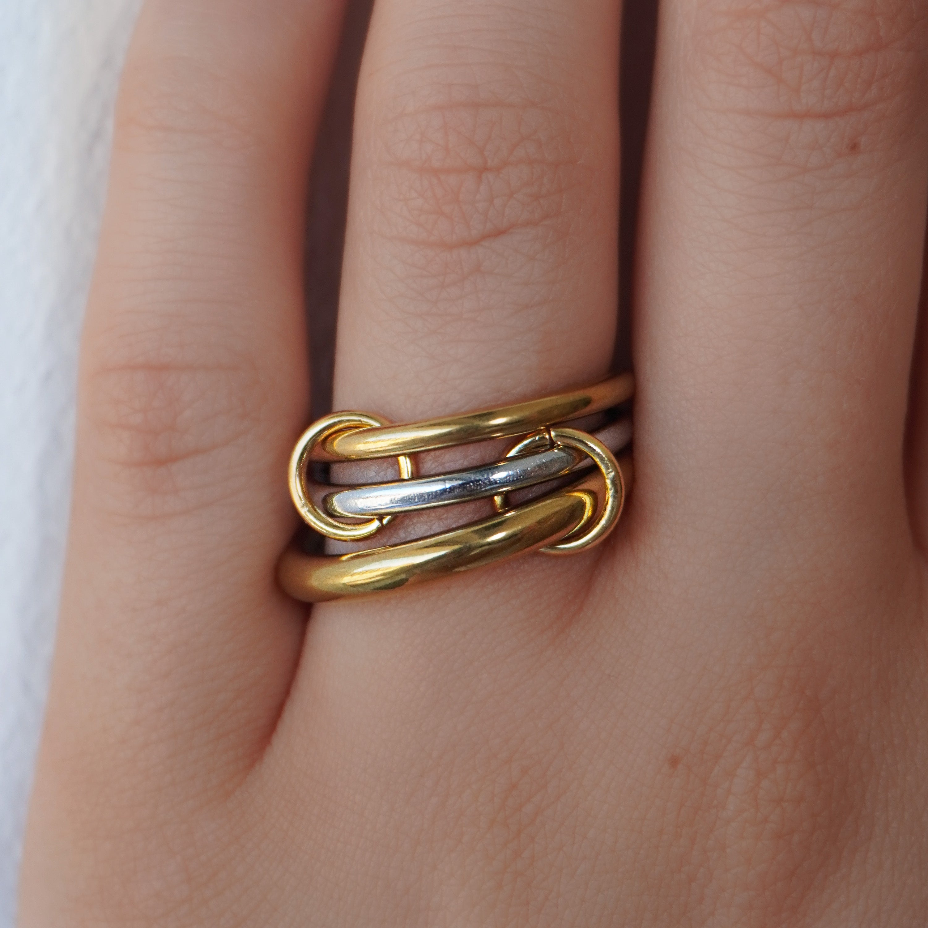 Cuffed Stacked Ring - EVRYJEWELS