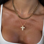 Forever Blessed Cross Necklace