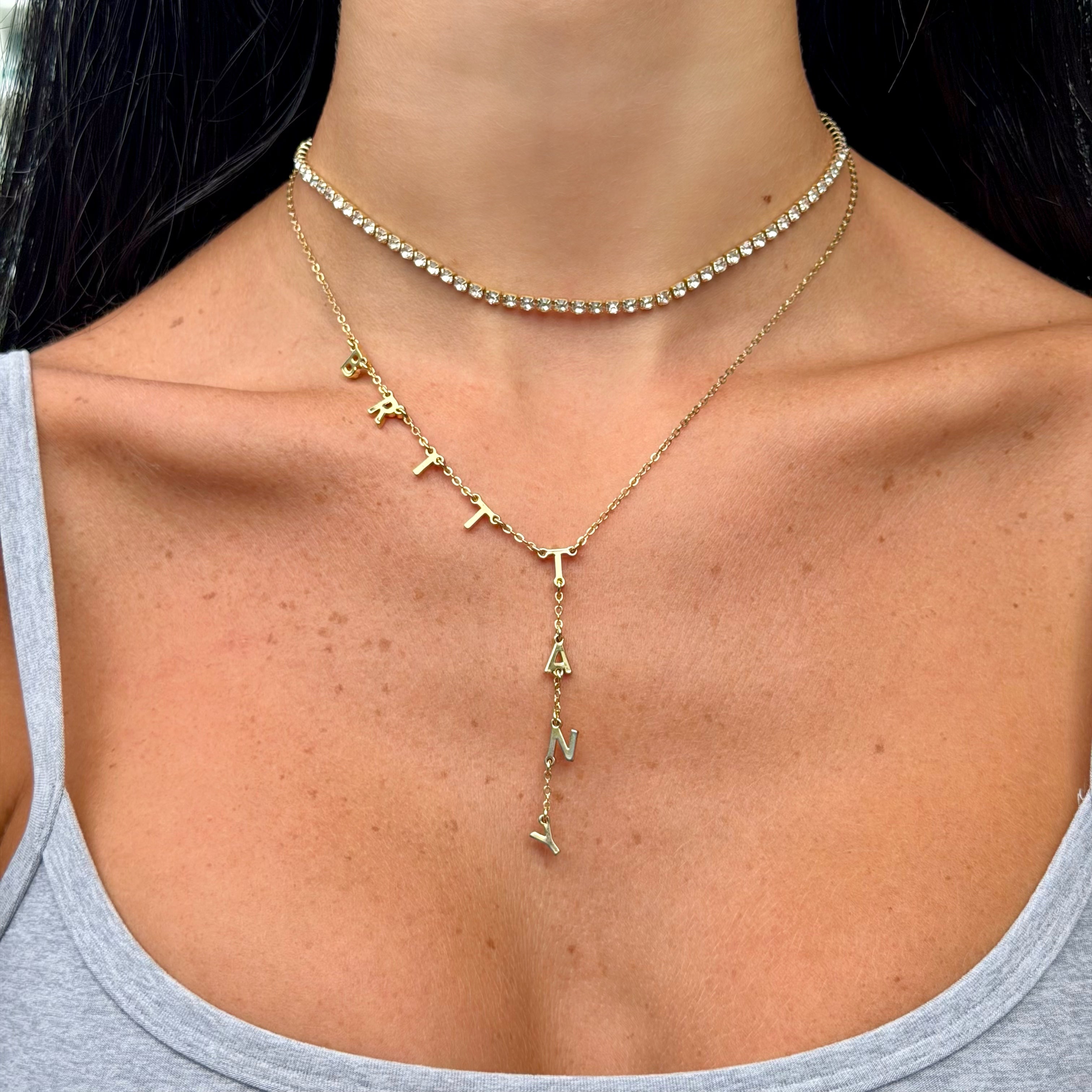 Nena Tennis Necklace
