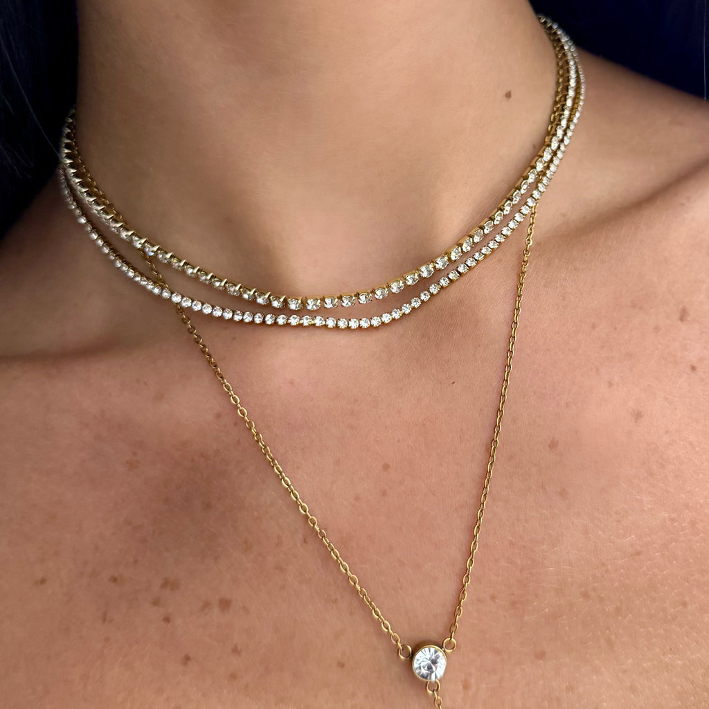 Nena Tennis Necklace