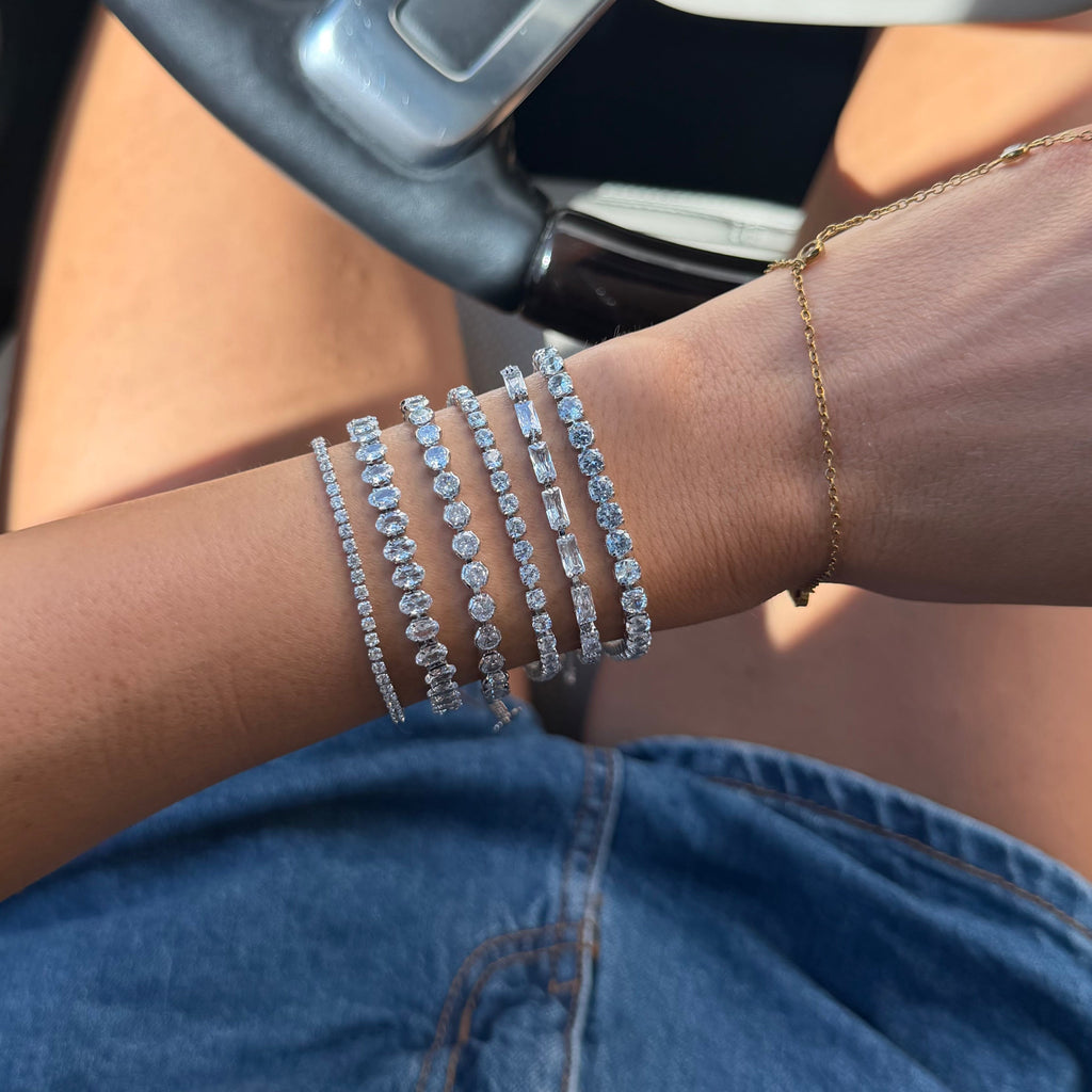 Romance Tennis Bracelet