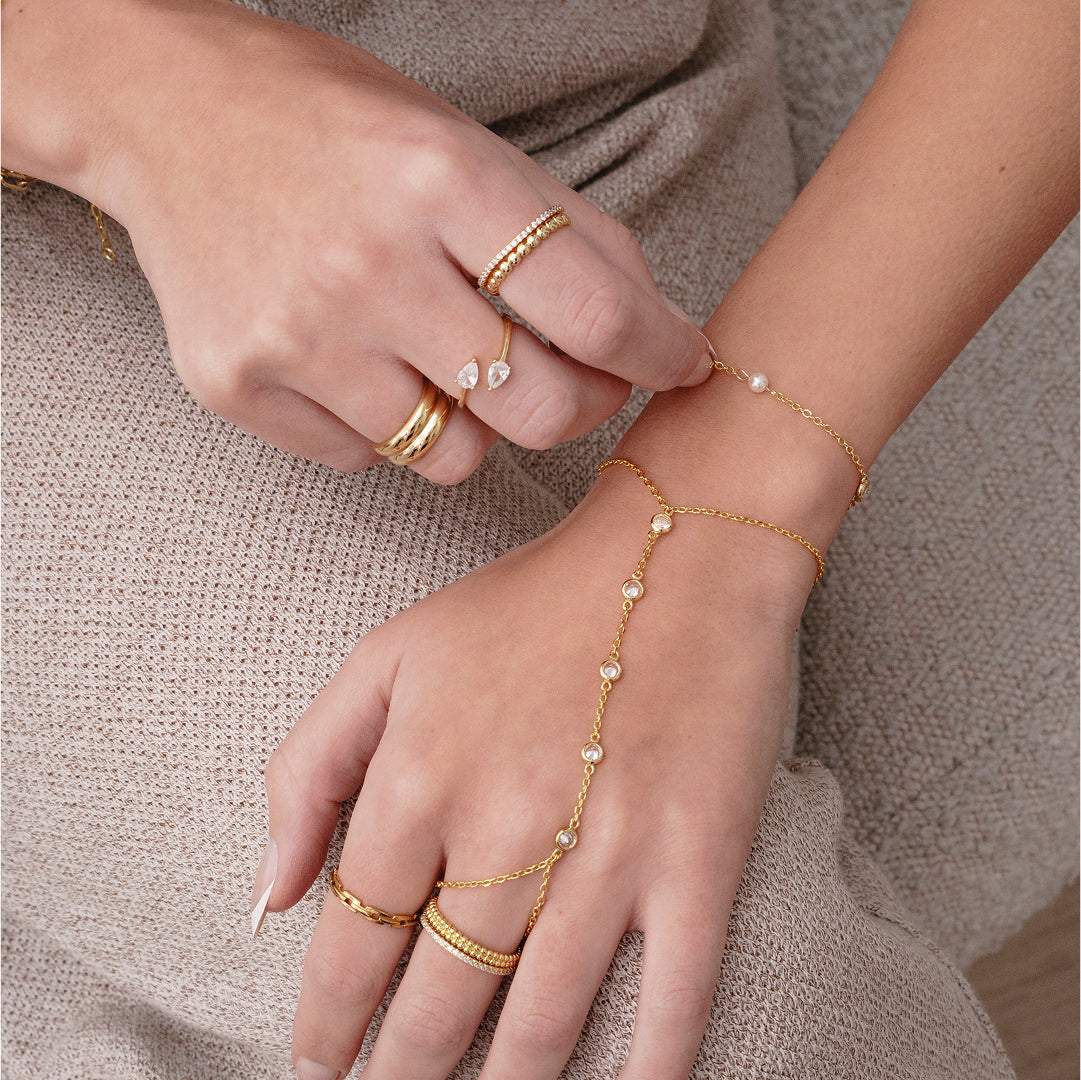 Pearl & Diamond Bracelet - EVRYJEWELS