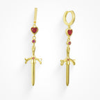 Queen of Hearts Earrings - EVRYJEWELS