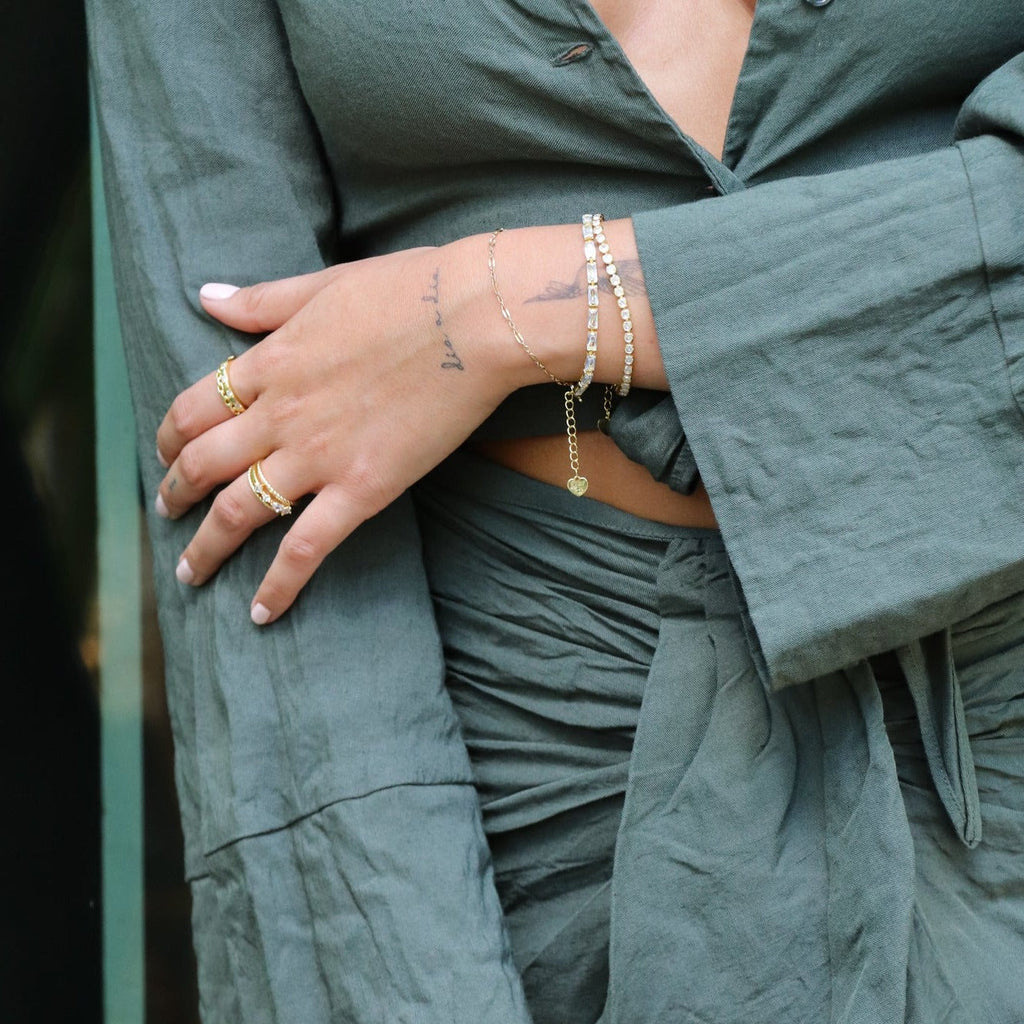 Rich Girl Tennis Bracelet