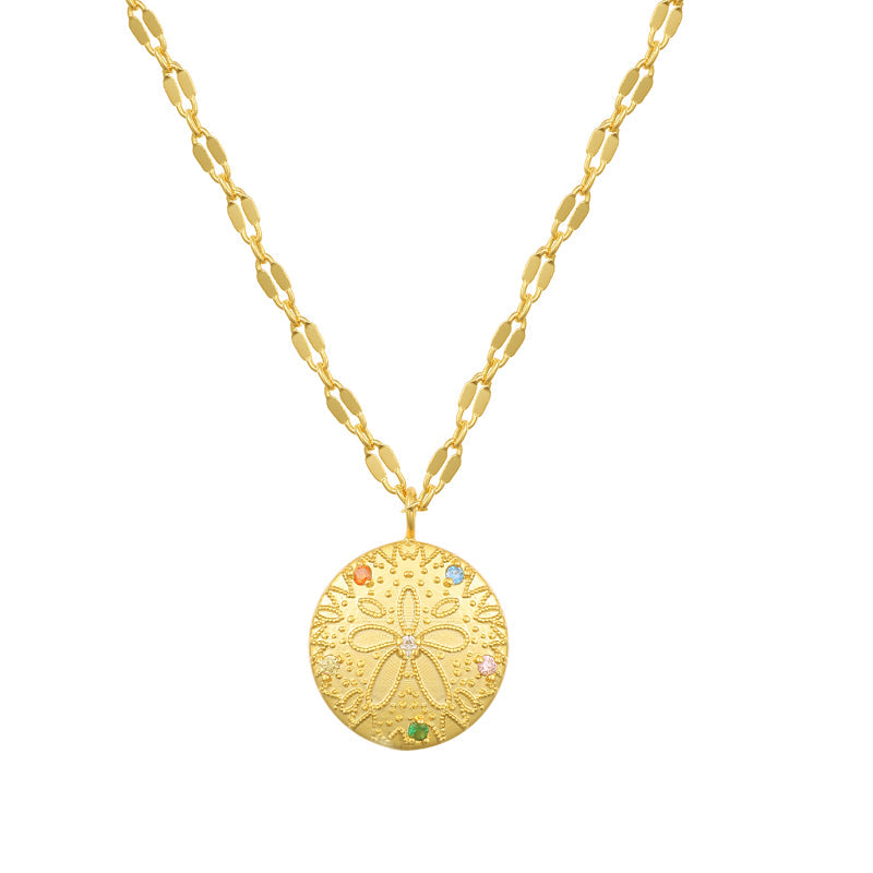 Sand Dollar Necklace - EVRYJEWELS