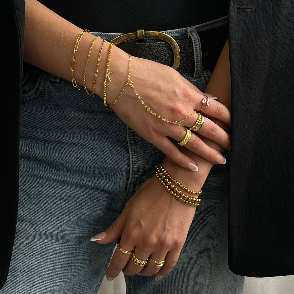 Viral Hand Chains:Anti Tarnish Waterproof