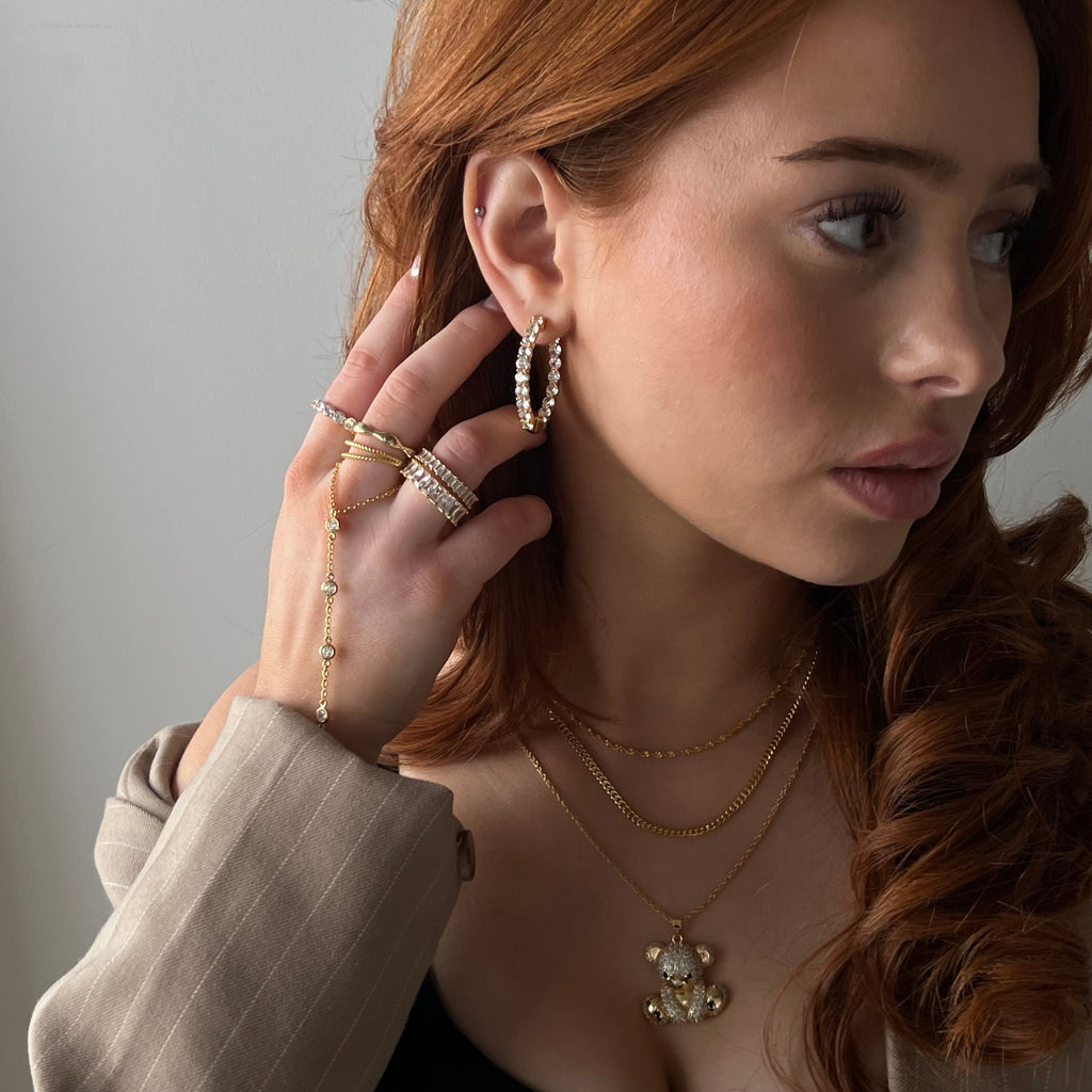 Viral Hand Chains:Anti Tarnish Waterproof