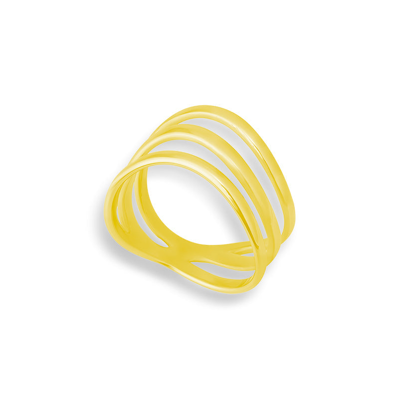 Triple Link Ring - EVRYJEWELS