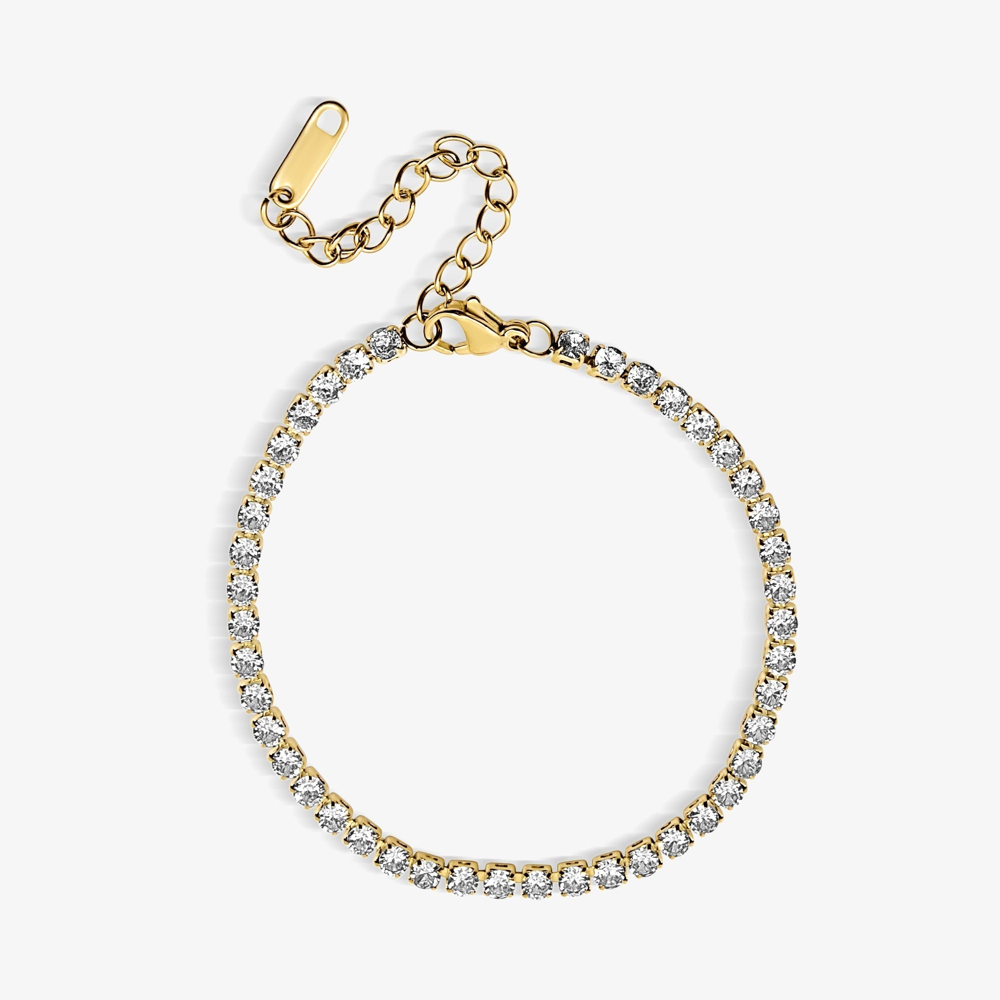 Champagne Tennis Bracelet