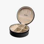 Mini Round Travel Jewelry Case