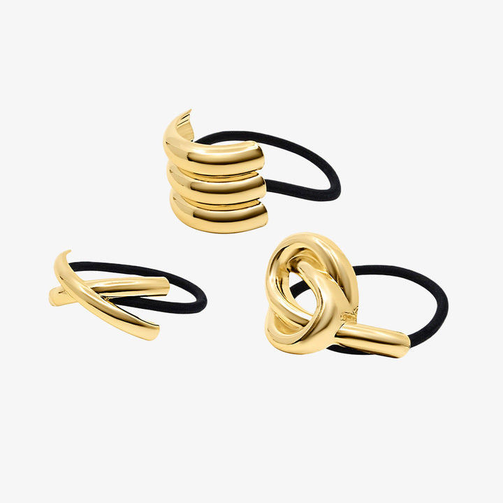 Classy Hair Elastics 3-Pack Bundle