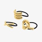 Classy Hair Elastics 3-Pack Bundle