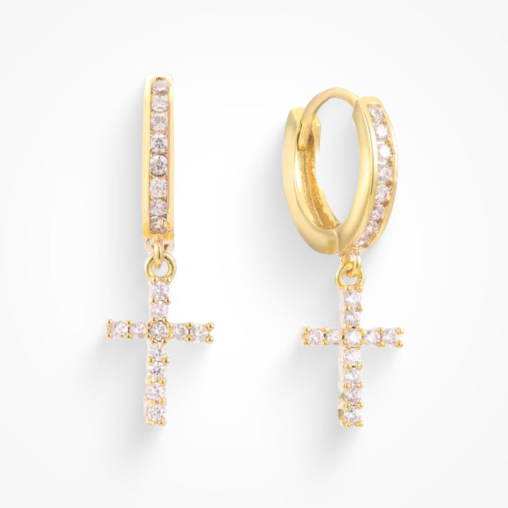 Don't Cross Me Earrings - EVRYJEWELS