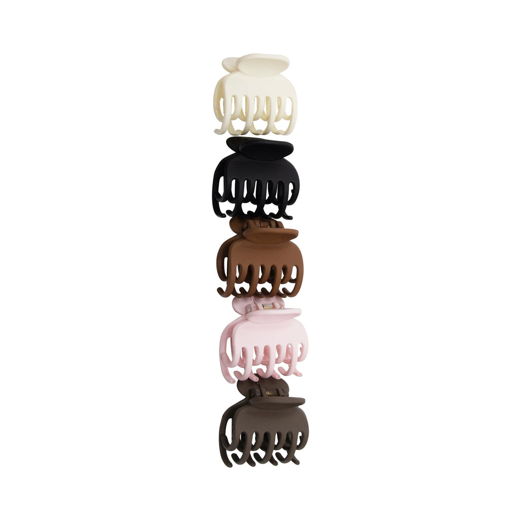 Muted Muse Claw Clips - 15-Pack