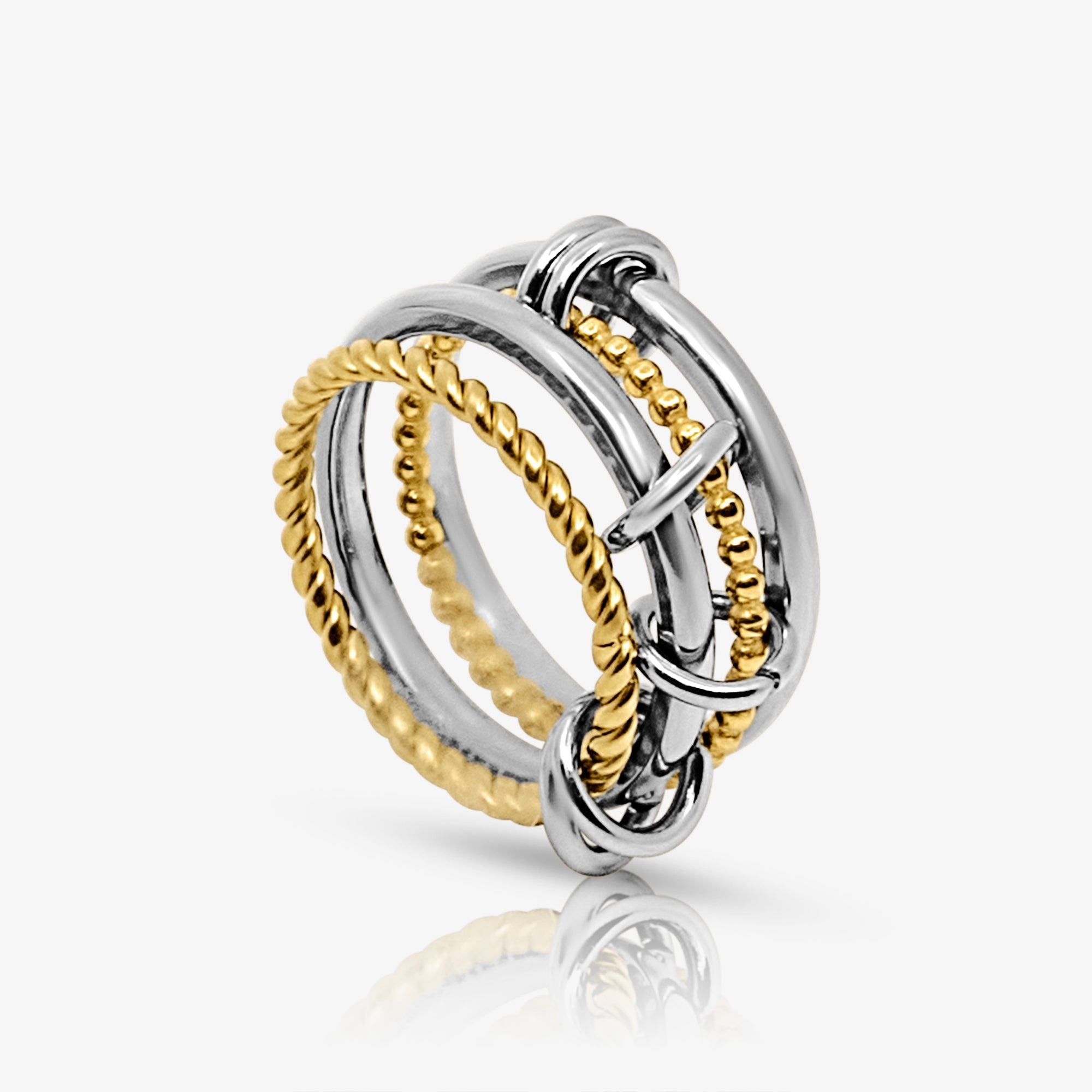 Unbothered Stacked Ring - EVRYJEWELS