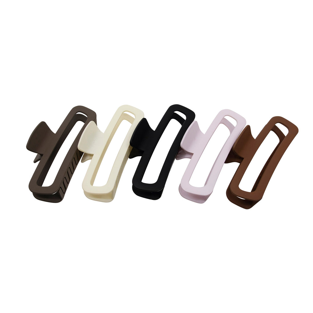 Sweet Neutral Claw Clips Set - 5-Pack